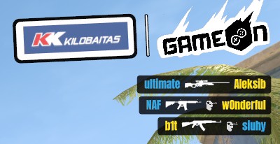 Rėmėjai, GameOn logotipas ir nukovimų juosta