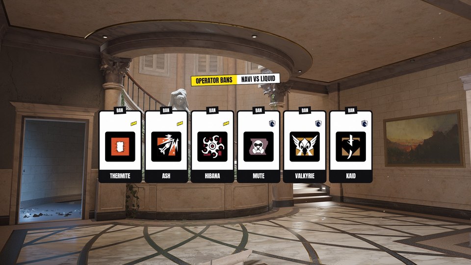 Rainbow Six Siege: operatorių draudimai